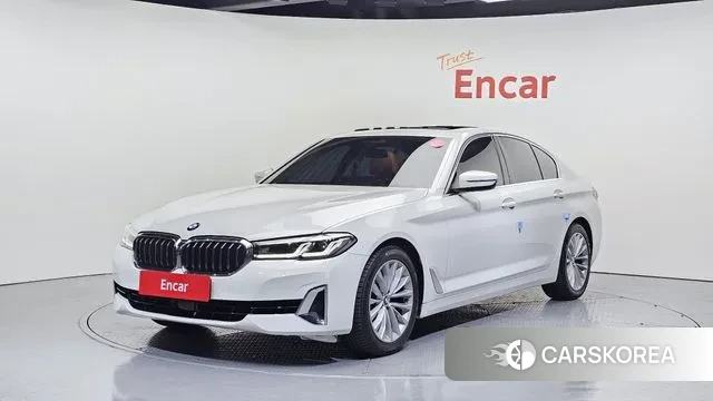BMW 5 Series (G30) 2021 Белый из Кореи