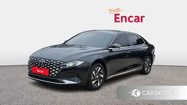 Hyundai The New Grandeur IG Hybrid 2021 Черный из Кореи