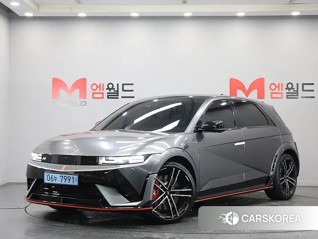 Hyundai Ionic 5 2023 Небесно-голубой из Кореи