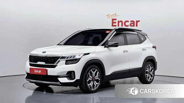 Kia Seltos 2021 Белый из Кореи