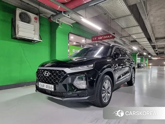Hyundai Santa Fe TM 2019 Черный из Кореи