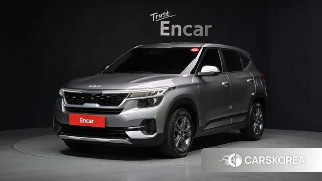 Kia Seltos 2021 Серый из Кореи