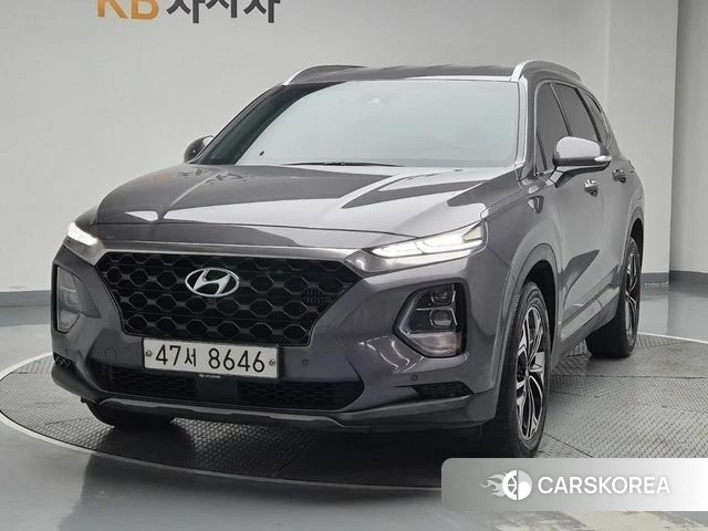 Hyundai Santa Fe TM 2018 Серый из Кореи