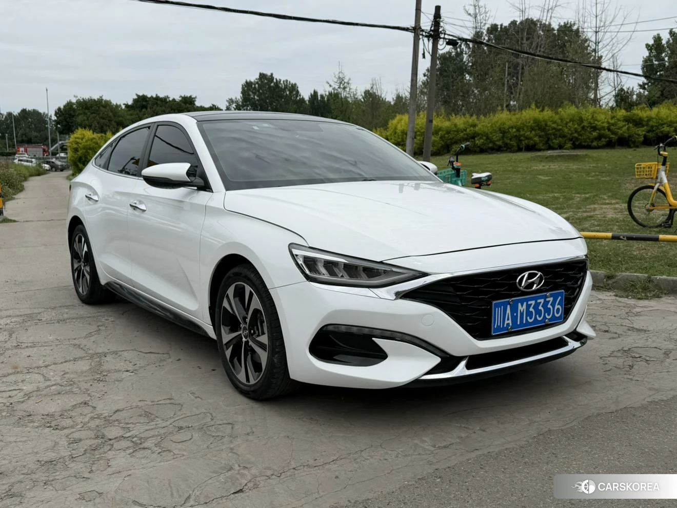 Hyundai Festa 2020 Белый из Китая