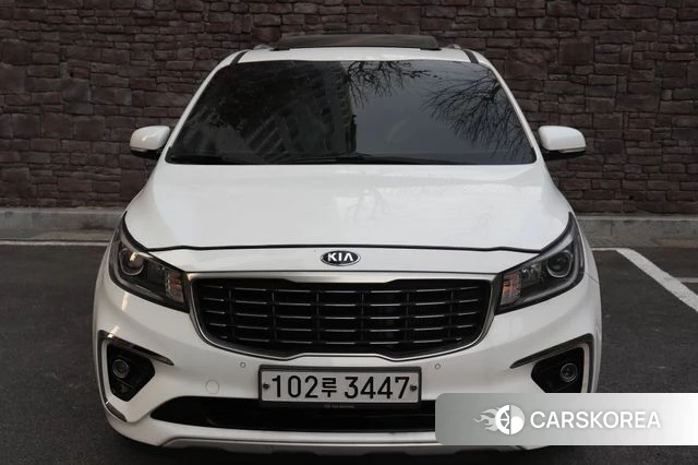 Kia The New Carnival 2019 Белый из Кореи