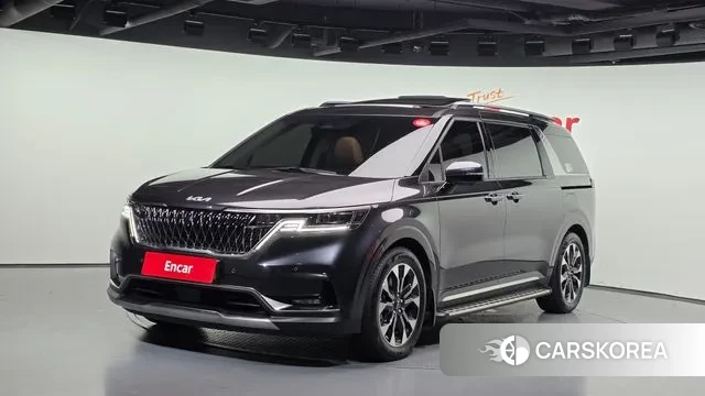 Kia Carnival 4th generation 2023 Серый из Кореи
