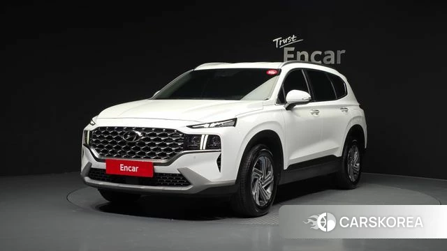 Hyundai The New Santa Fe 2023 Белый из Кореи