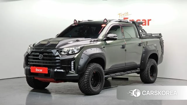 Ssangyong The New Rexton Sports Cannes 2022 Темно-зеленый из Кореи