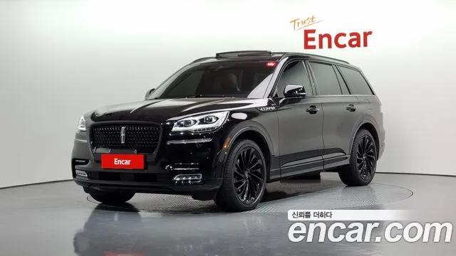 Lincoln Aviator 2nd generation 2023 Черный из Кореи