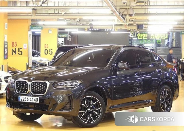 BMW X4 (G02) 2024 Серый из Кореи