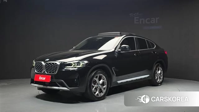BMW X4 (G02) 2022 Черный из Кореи