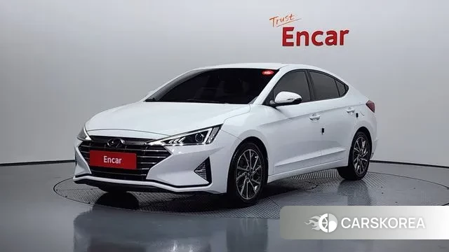 Hyundai The New Avante AD 2019 Белый из Кореи