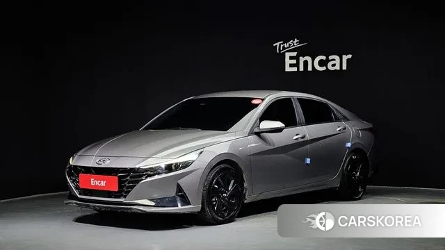 Hyundai Avante Hybrid (CN7) 2022 Серый из Кореи