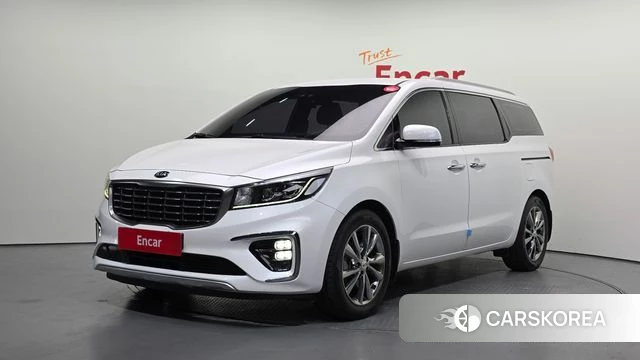 Kia The New Carnival 2018 Белый из Кореи