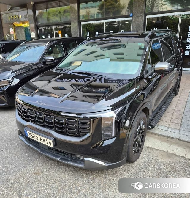 Kia The New Carnival 4th Generation 2024 Черный из Кореи