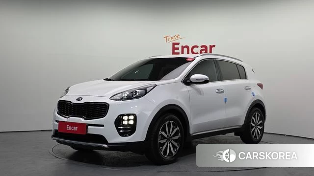 Kia Sportage 4th Generation 2018 Белый из Кореи
