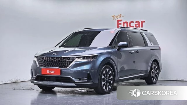 Kia Carnival 4th generation 2021 Серый из Кореи