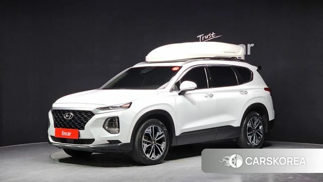Hyundai Santa Fe TM 2018 Белый из Кореи