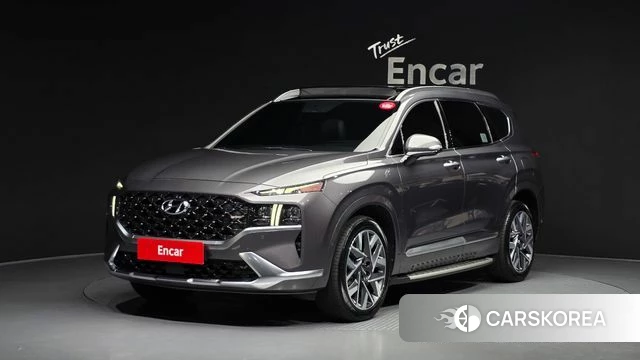 Hyundai The New Santa Fe 2020 Серый из Кореи