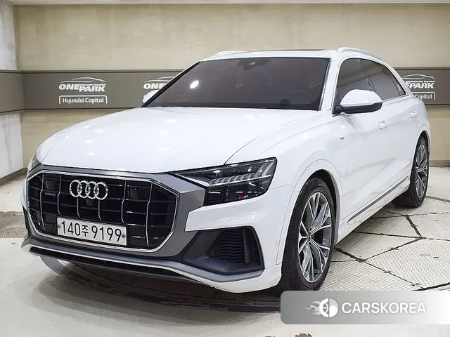 Audi Q8 (4M) 2020 Белый из Кореи