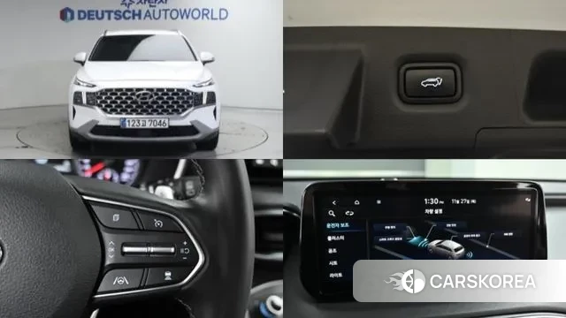 Hyundai The New Santa Fe 2021 Белый из Кореи