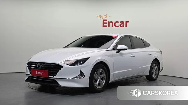 Hyundai Sonata (DN8) 2019 Белый из Кореи