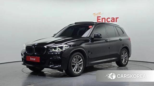 BMW X3 (G01) 2021 Черный из Кореи