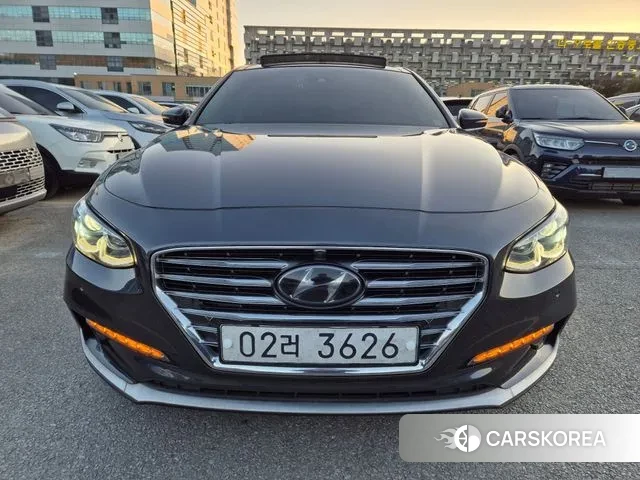 Hyundai Grandeur IG 2018 Серый из Кореи