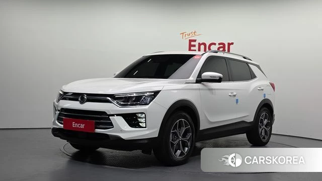 Ssangyong Beautiful Korando 2019 Белый из Кореи