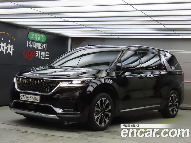 Kia Carnival 4th generation 2021 Черный из Кореи