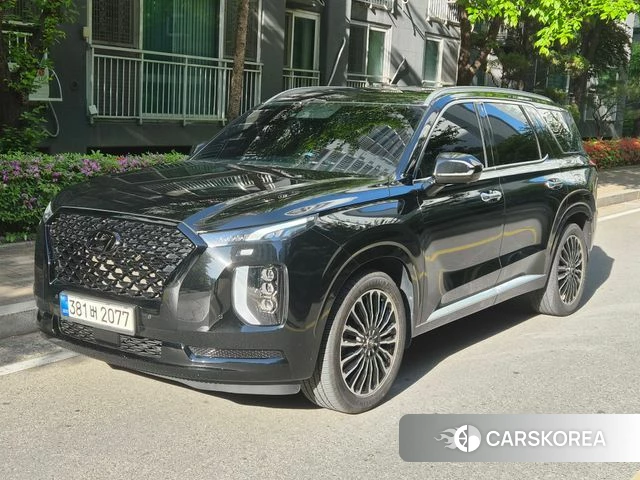 Hyundai Palisade 2021 Черный из Кореи