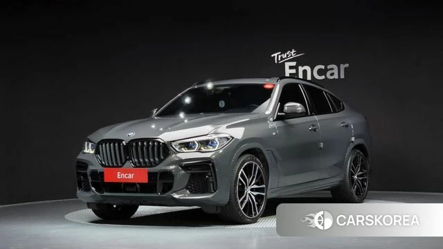 BMW X6 (G06) 2022 Серый из Кореи