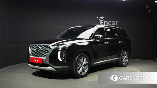 Hyundai Palisade 2021 Черный из Кореи