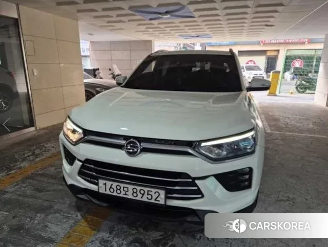 Ssangyong Beautiful Korando 2020 Белый из Кореи