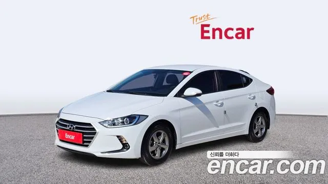 Hyundai Avante AD 2018 Белый из Кореи