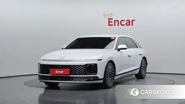 Hyundai Grandeur Hybrid (GN7) 2025 Белый из Кореи