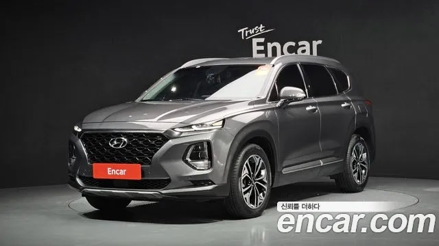 Hyundai Santa Fe TM 2018 Серый из Кореи