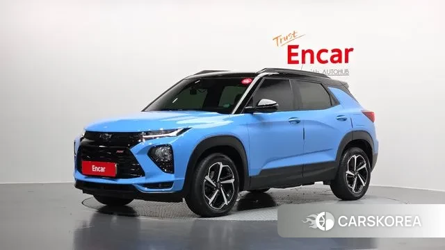 Chevrolet (GM Daewoo) Trailblazer 2022 Небесно-голубой из Кореи