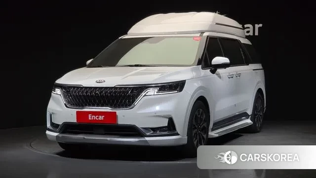 Kia Carnival 4th generation 2021 Белый из Кореи