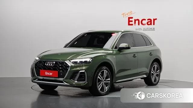 Audi Q5 (FY) 2021 Зеленый из Кореи