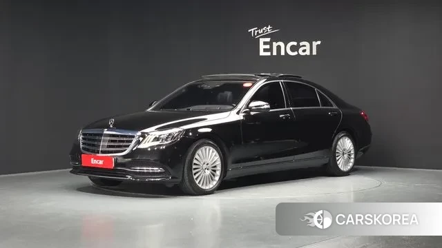 Mercedes-Benz S-Class W222 2019 Черный из Кореи