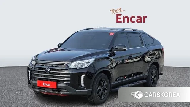 Ssangyong The New Rexton Sport 2022 Черный из Кореи