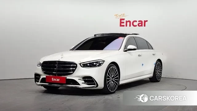 Mercedes-Benz S-Class W223 2022 Белый из Кореи