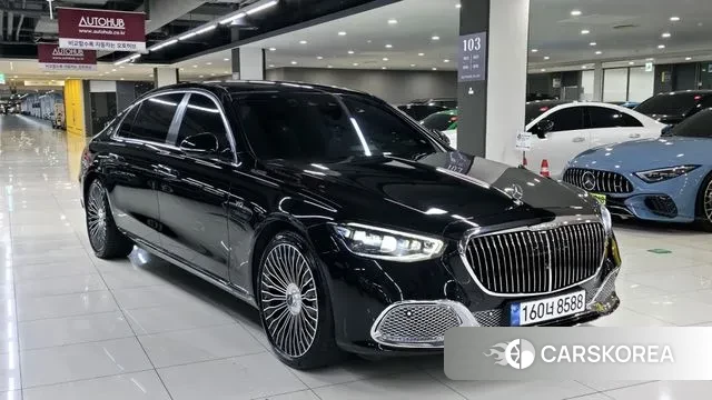 Mercedes-Benz S-Class W223 2023 Черный из Кореи