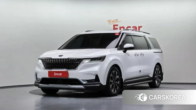 Kia Carnival 4th generation 2021 Белый из Кореи