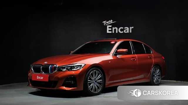 BMW 3 Series (G20) 2020 Оранжевый из Кореи