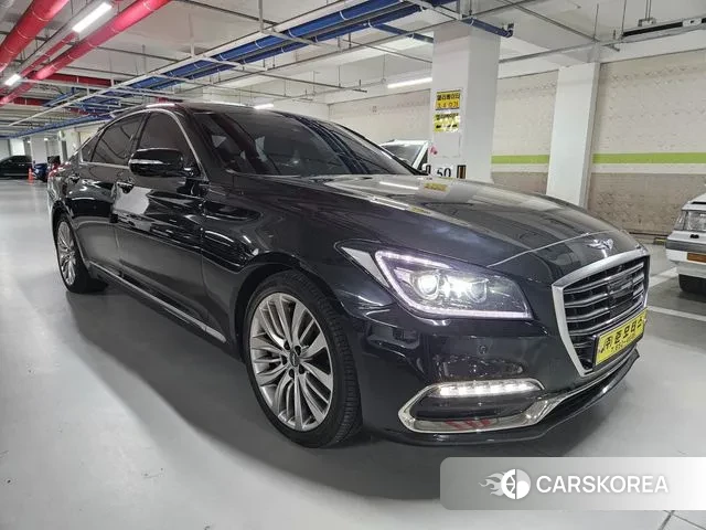 Genesis G80 2018 Черный из Кореи