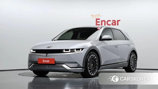 Hyundai Ionic 5 2022 Серебристо-серый из Кореи