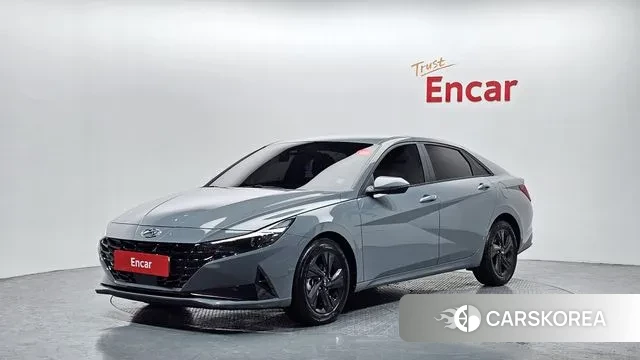 Hyundai Avante Hybrid (CN7) 2021 Серый из Кореи
