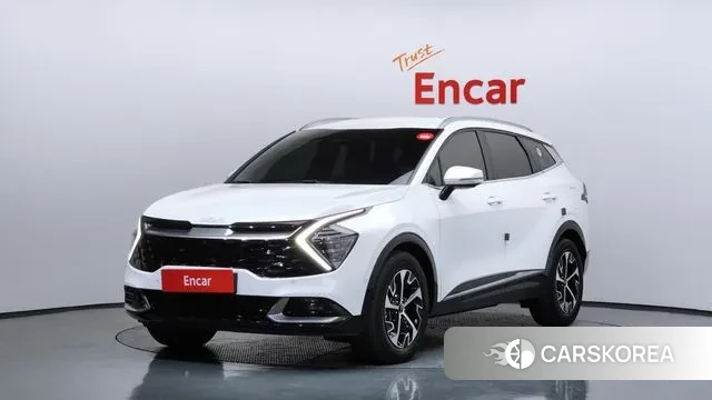 Kia Sportage 5th Generation Hybrid 2021 Белый из Кореи